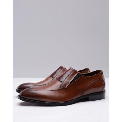 red brown leather dress shoes