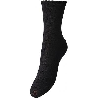 Black patterned socks